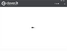 Tablet Screenshot of cloverit.com.br